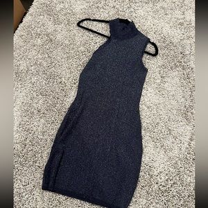 Navy blue beautiful sparkly dress!